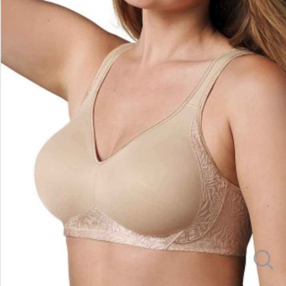 NEW! Playtex 18 Hour Smoothing Wirefree Bra style 4049 size 38DDD Nude
